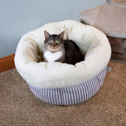 Deep Dish Donut Bed, off White (CM-10086-CS01)